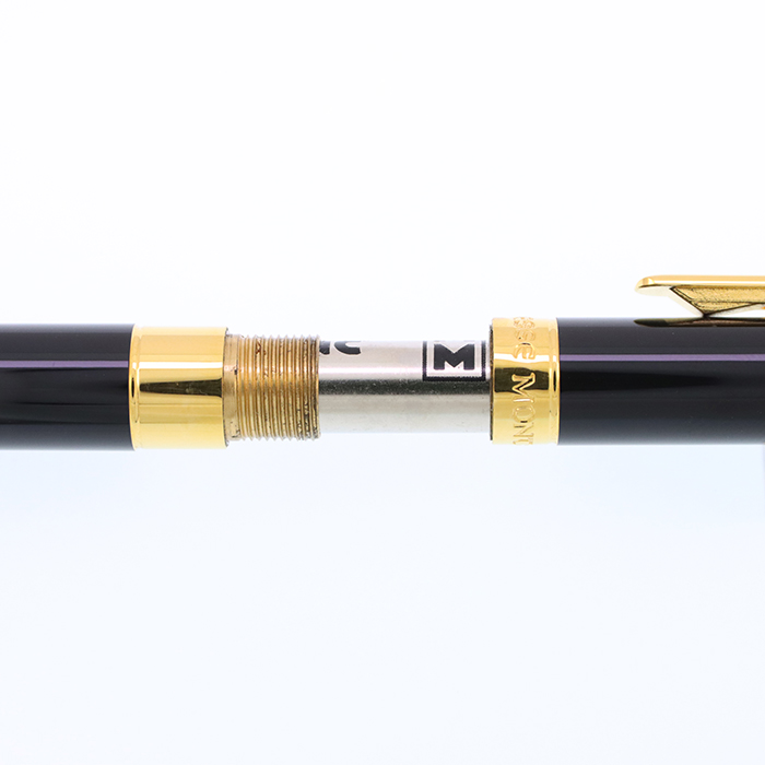 中古)MONTBLANC モンブラン ボールペン ノブレス ラッカー ブラック
