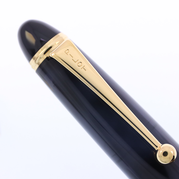 中古)PILOT パイロット 万年筆 カスタム823 透明ブラック 細字（商品ID