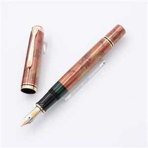万年筆 リミテッドエディション M800 蒔絵 加賀沈金 「春秋二季」 紅葉 M