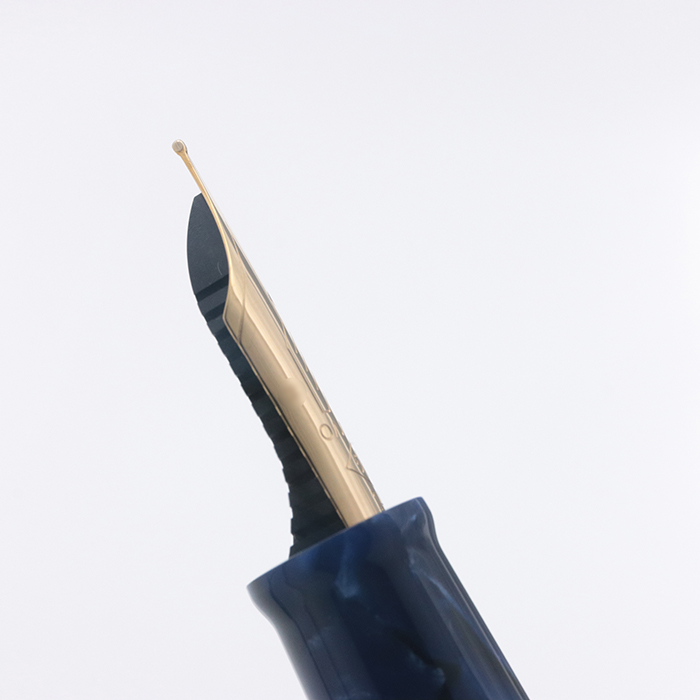 新品)OMAS オマス 万年筆 パラゴン ブルーロイヤル ゴールドトリム 14K