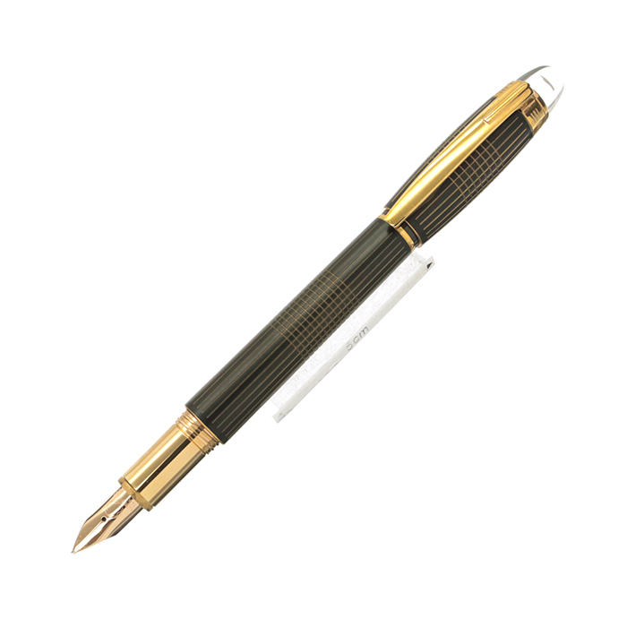 中古)MONTBLANC モンブラン 万年筆 スターウォーカー レッドゴールド