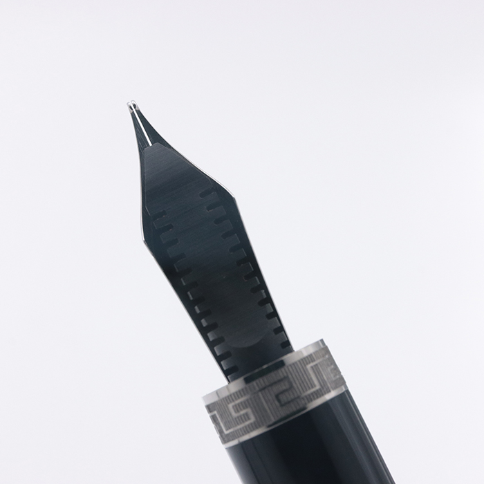 新品)OMAS オマス 万年筆 オジヴァ ネラ シルバートリム 14K（商品ID