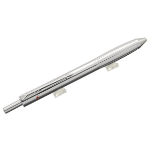 PARKER パーカー マルチペン エグゼクティブ シャイニークローム ハイライト 黒・赤ボールペン+オレンジ蛍光ペン+ペンシル0.5mm メイン