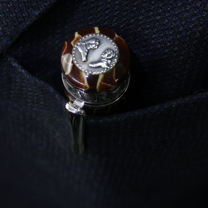 ◾️デルタ レアルマドリード万年筆18K M サイドレバー式 ◾️デルタ レアルマドリード万年筆18K M サイドレバー式