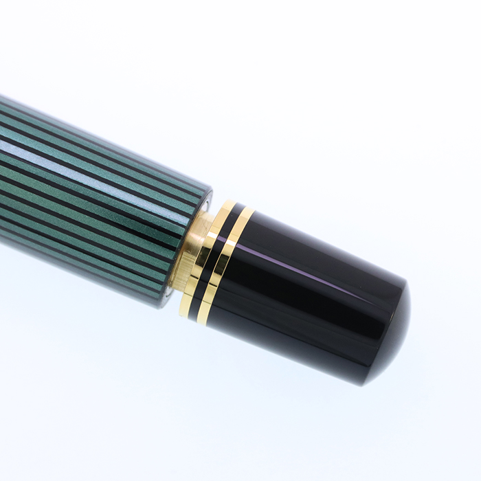 中古)Pelikan ペリカン 万年筆 スーベレーン M1000 グリーンストライプ