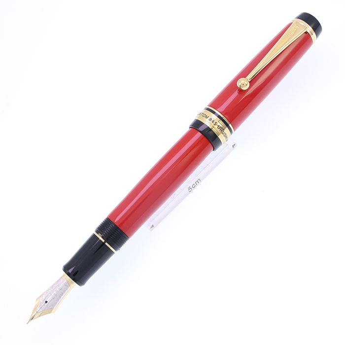 中古)PILOT パイロット 万年筆 カスタム845 漆 朱 細字（商品ID 