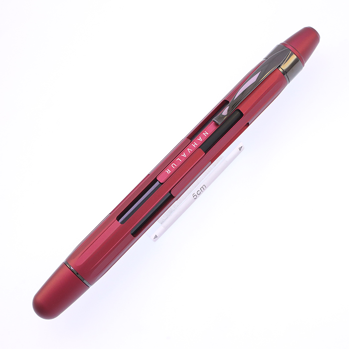 NAHVALUR万年筆、未使用品、新品 新品)Nahvalur ナーヴァル 万年筆 エクリプス ルビー（商品ID