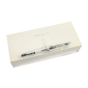 中古)PLATINUM プラチナ 万年筆 #3776 センチュリー 六花 軟中字(商品 本物保証 プラチナ 万年筆 #3776 センチュリー 六花 中軟 筆記具