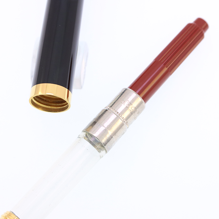 中古)S.T.Dupont エス・テー・デュポン 万年筆 クラシック2 純正黒漆