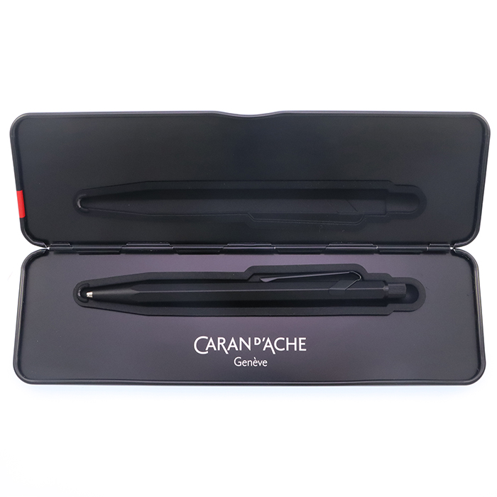 新品)CARAN d'ACHE カランダッシュ メカニカルペンシル ブラックコード