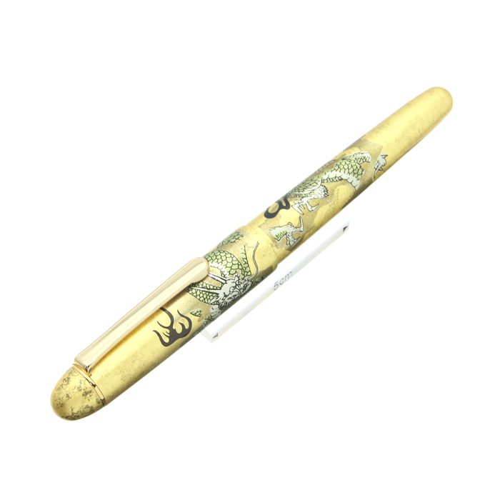 【新品】プラチナ 万年筆 #3776 センチュリー 金沢箔 昇龍 F 細字 金沢箔 『昇龍』 | プラチナ万年筆