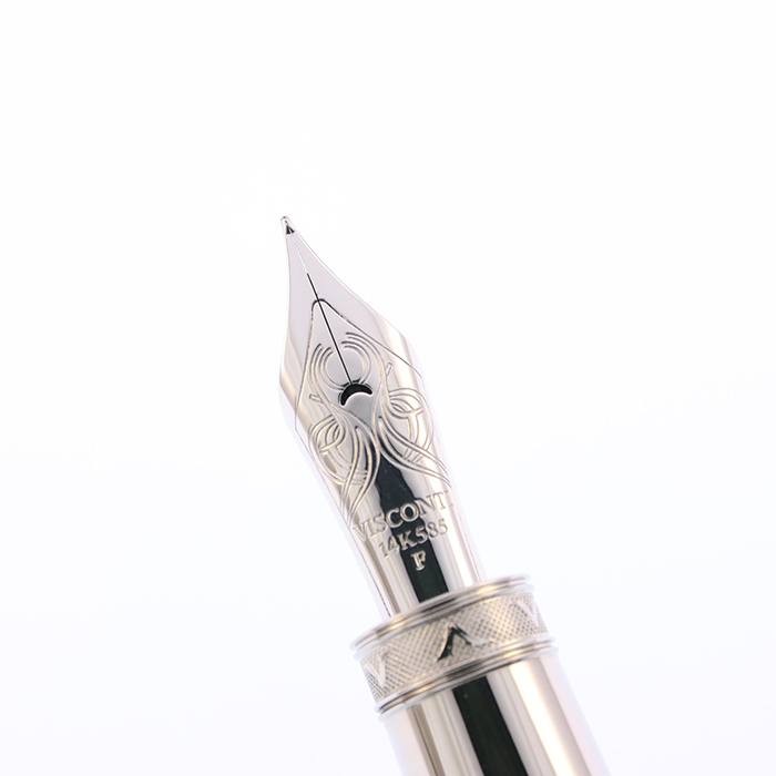 中古)VISCONTI ビスコンティ 万年筆 ヴァン・ゴッホ マキシ バニラ 14K