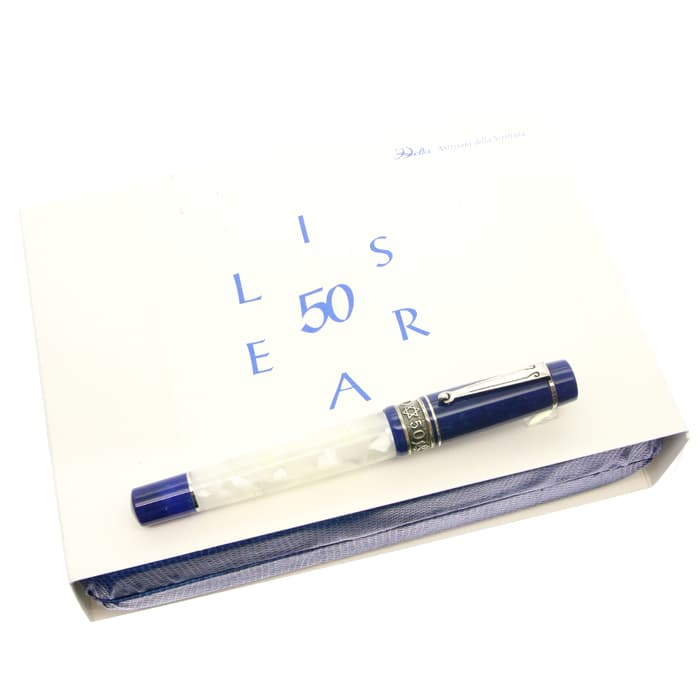 希少！ デルタ 限定948本 18K 万年筆 イスラエル 50 1998年 希少