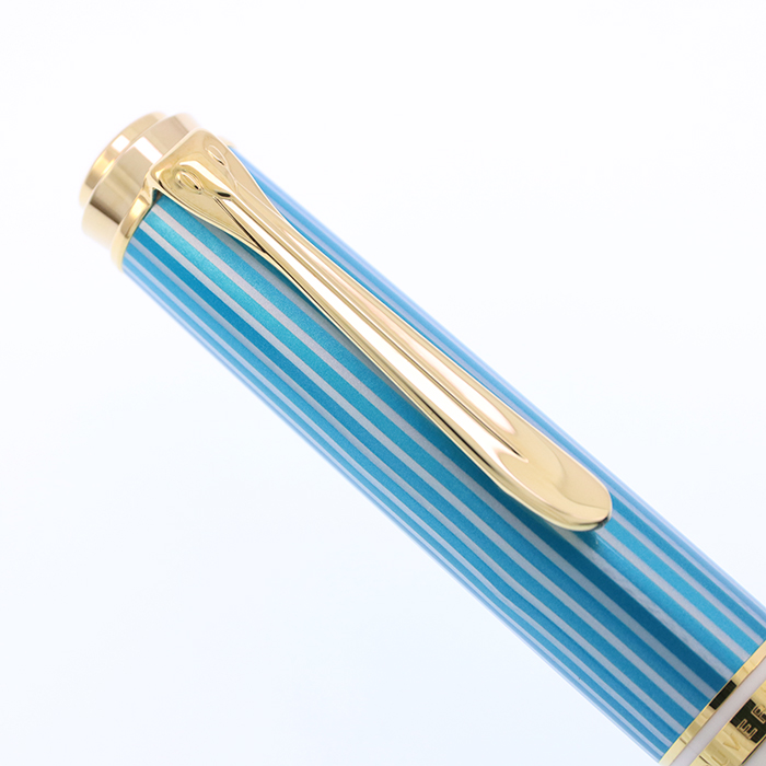 中古)Pelikan ペリカン ボールペン スーベレーン K600 ターコイズ