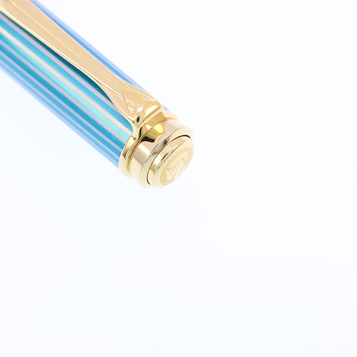 中古)Pelikan ペリカン ボールペン スーベレーン K600 ターコイズ
