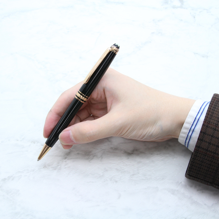 美品 モンブラン 75周年1924本限定 ダイヤ ローズゴールド 18K