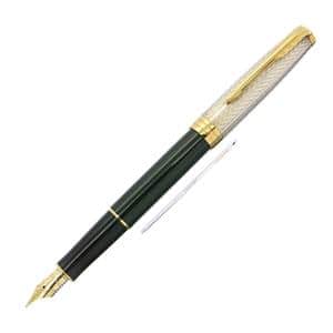PARKER パーカー 万年筆 ソネット アニバーサリーエディション シルバー&ブラック フジェールGT F メイン