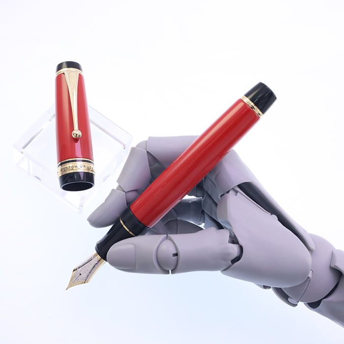 中古)PILOT パイロット 万年筆 カスタム URUSHI 朱 中字（商品ID