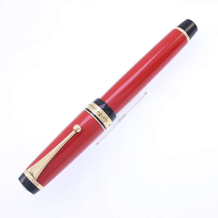 中古)PILOT パイロット 万年筆 カスタム74 ブラック 中細字
