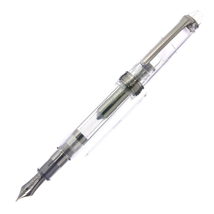 #0147 オーバーホール済み 万年筆 SAILOR ショート21k 銀メッキ 0147 オーバーホール済み 万年筆 SAILOR ショート21k 銀メッキ