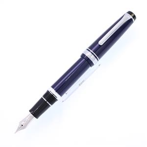 SAILOR セーラー 万年筆 趣味の文具箱限定 プロフェッショナルギア レアロ ブルー 長刀研ぎ 中細字 メイン