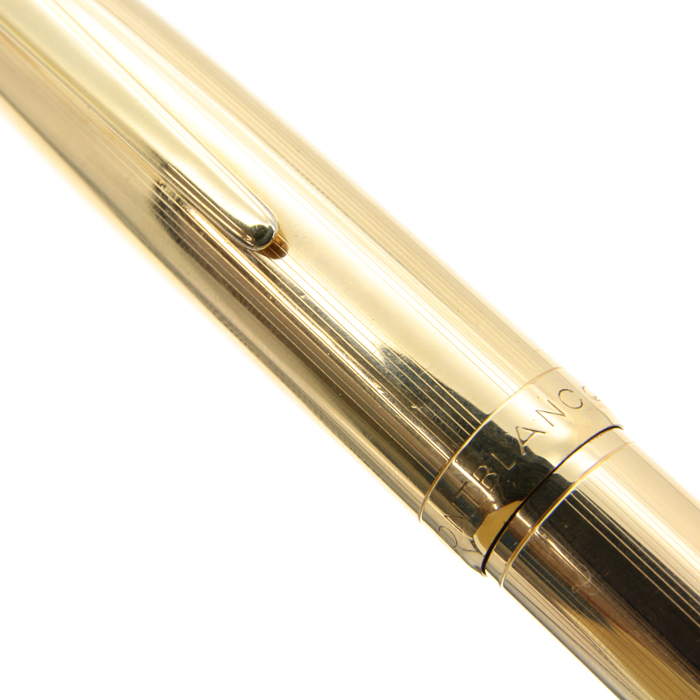レア◇モンブラン高級ボールペン♯7847 MONTBLANC 1970sゴールド レア