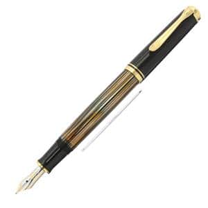 Pelikan ペリカン 万年筆 スーベレーン M400 茶縞 F メイン