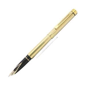 SHEAFFER 万年筆 Targa 1005 23K GP 14K F タルガ SHEAFFER 万年筆 Targa 1005 23K GP 14K F タルガ - メルカリ
