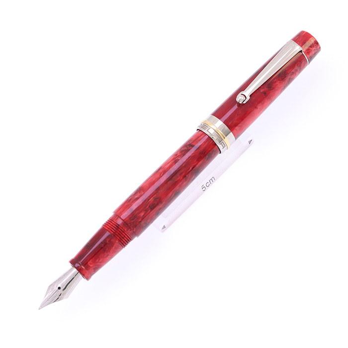 中古)DELTA デルタ 万年筆 ビンテージコレクション レッド F