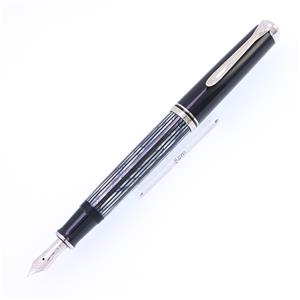 Pelikan ペリカン 万年筆 スペシャルエディション スーベレーン M605 トータスシェルブラック EF メイン