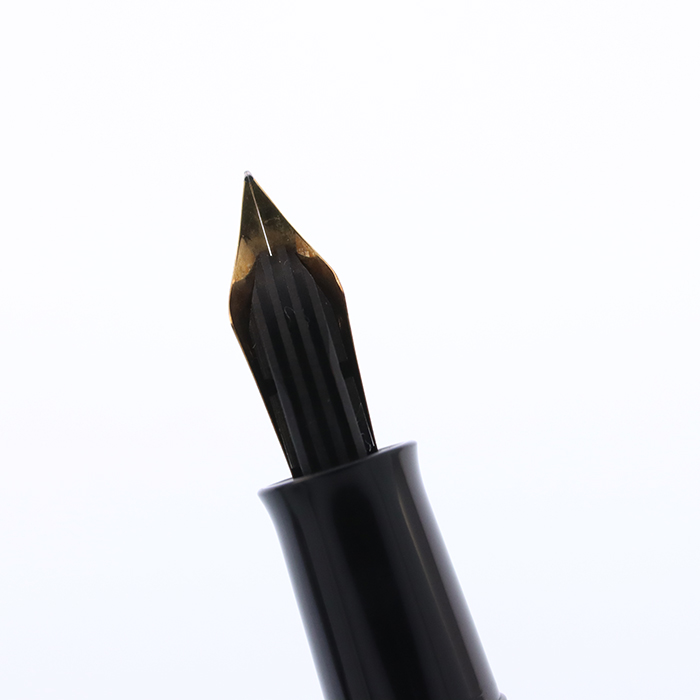 中古)Pelikan ペリカン 万年筆 #400NN M&K 緑縞 EF（商品ID