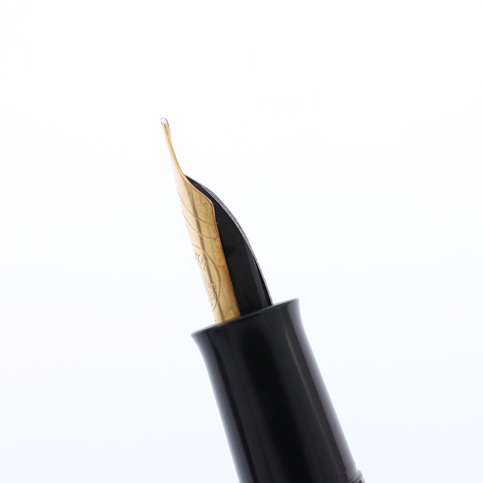 中古)Pelikan ペリカン 万年筆 #400NN M&K 緑縞 EF（商品ID