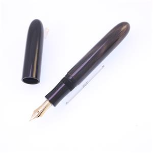 万年筆 手づくり万年筆 黒水牛角 WB15A 細字