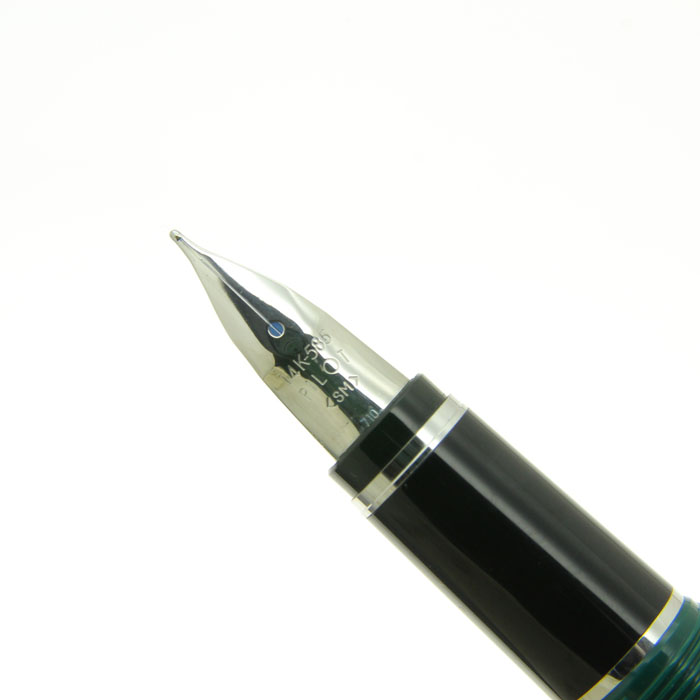 パイロット 万年筆 L 18K-750 F ショート軸 グリーン系 パイロット 万年筆 L 18K-750 F ショート軸 グリーン系