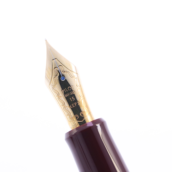 【新品・生産終了軸色】PILOT 万年筆 カスタム743 細字 ディープレッド色 PILOT パイロット 万年筆 カスタム743 FKK-3000R-DR ディープ