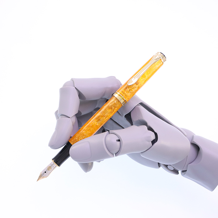 中古)Pelikan ペリカン 万年筆 スーベレーン M320 オレンジ F