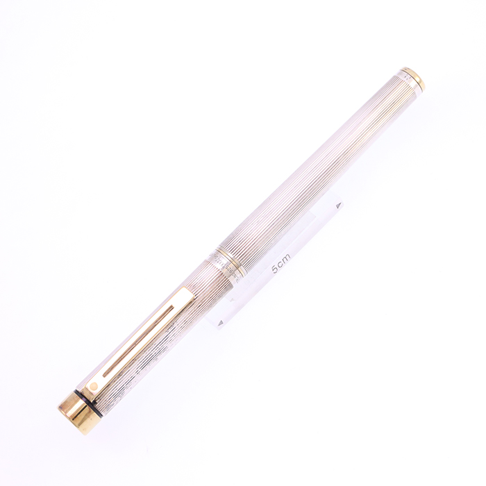 【美品】シェーファー タルガ 万年筆 スターリングシルバー 14K USA製 中古)SHEAFFER シェーファー 万年筆 タルガ 1024x フルートライン