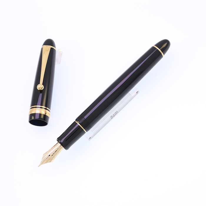中古)PILOT パイロット 万年筆 カスタム742 ブラック 中字（商品ID