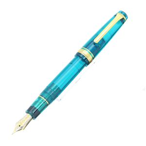 SAILOR セーラー 万年筆 ワンチャー限定 プロフェッショナルギア ターコイズブルーの奇跡 中細字 メイン