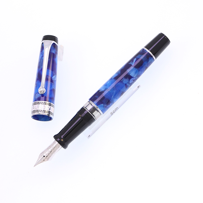 中古)AURORA アウロラ 万年筆 オプティマ ブルーCT EF（商品ID 