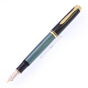 万年筆 スーベレーン M800 グリーンストライプ F