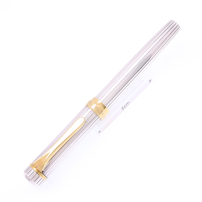中古)PLATINUM プラチナ 万年筆 銀無垢 PTS-50000 中字（商品ID