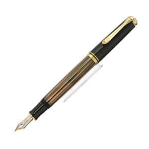 Pelikan ペリカン 万年筆 スーベレーン M400 茶縞 EF メイン