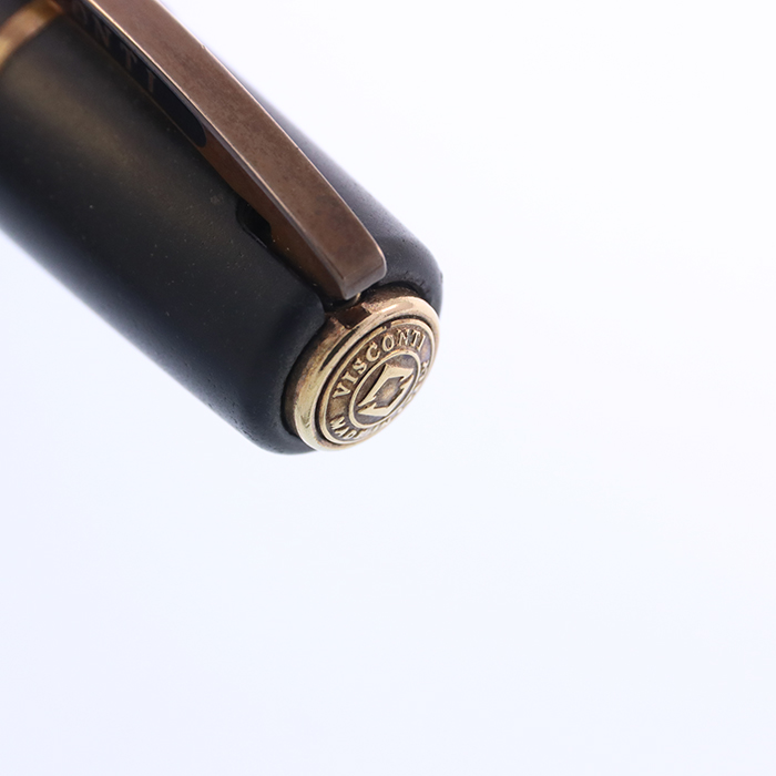 中古)VISCONTI ビスコンティ 万年筆 ホモサピエンス ブロンズ 23KPd./M