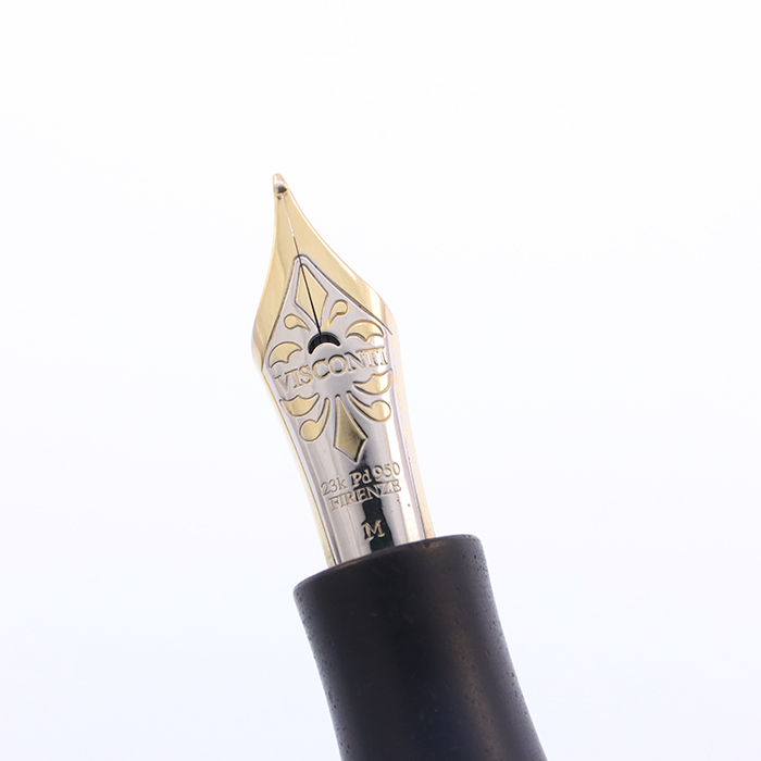 中古)VISCONTI ビスコンティ 万年筆 ホモサピエンス ブロンズ 23KPd./M