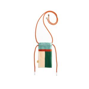 ミニボディバッグ PLEATED MINI BAGS EMERALD