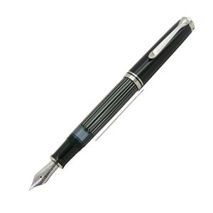 Pelikan ペリカン 万年筆 スーベレーン M815 メタルストライプ EF メイン