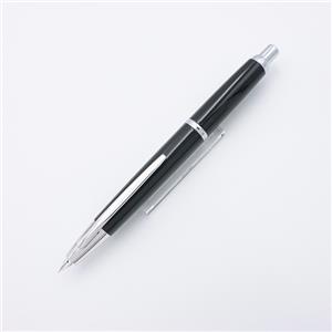 PILOT パイロット 万年筆 キャップレス デシモ ブラック 極細字 メイン