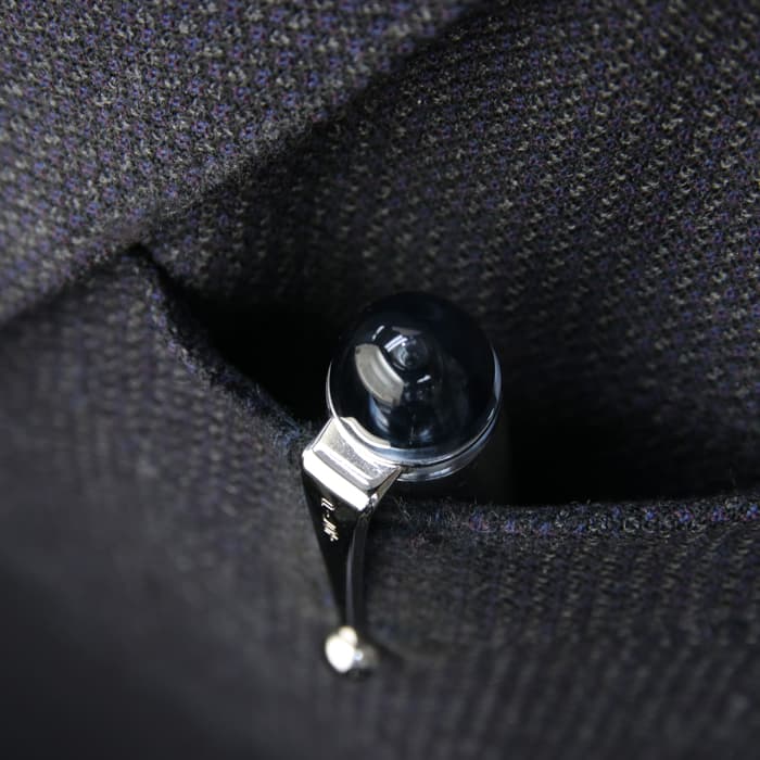 中古)PILOT パイロット 万年筆 カスタム74 ブラック 極細字
