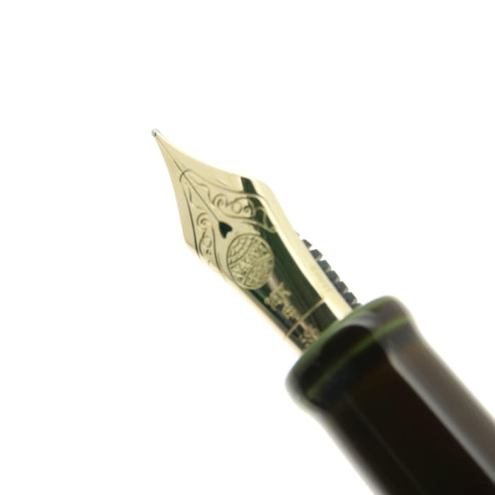 新品)NAKAYA 中屋万年筆 万年筆 シガー ロング 碧溜 中字（商品ID